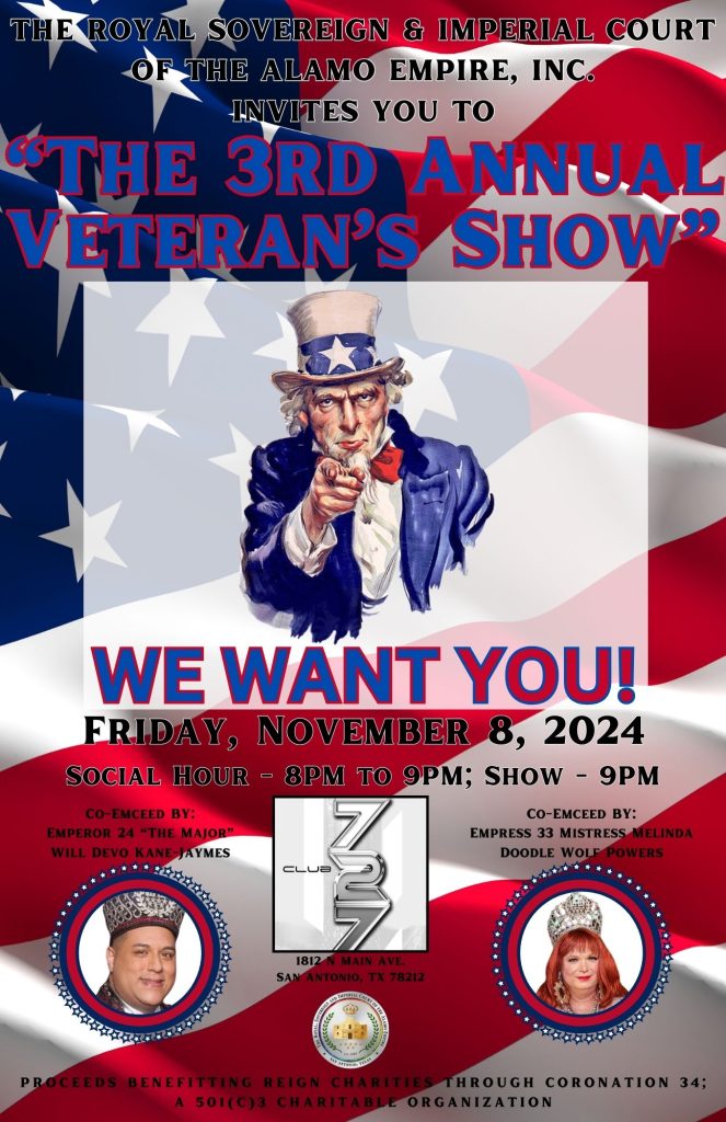 3rd Annual Veteran's Show @ SA Country Saloon