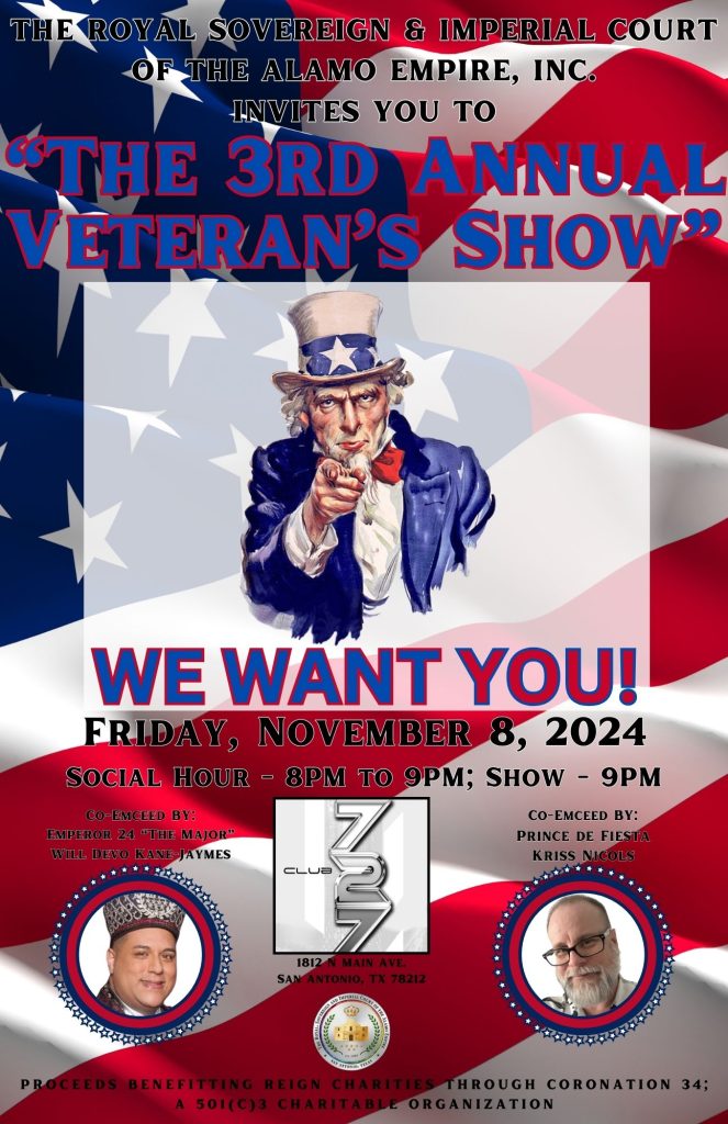 3rd Annual Veteran's Show @ SA Country Saloon