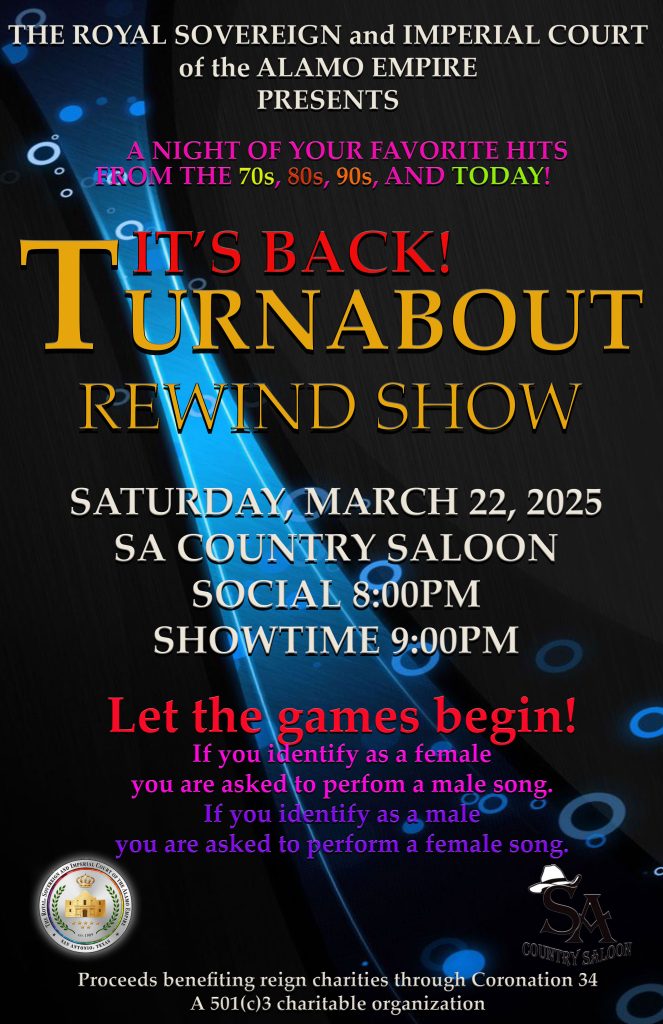 Turnabout Rewind Show @ SA Country Saloon